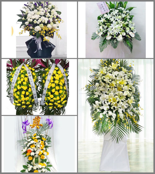 福建福州福清市镜洋镇红星村白事花篮预定